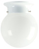 15cm Jetball Batten Fix Opal / White 15cm Jetball Batten Fix Opal / White